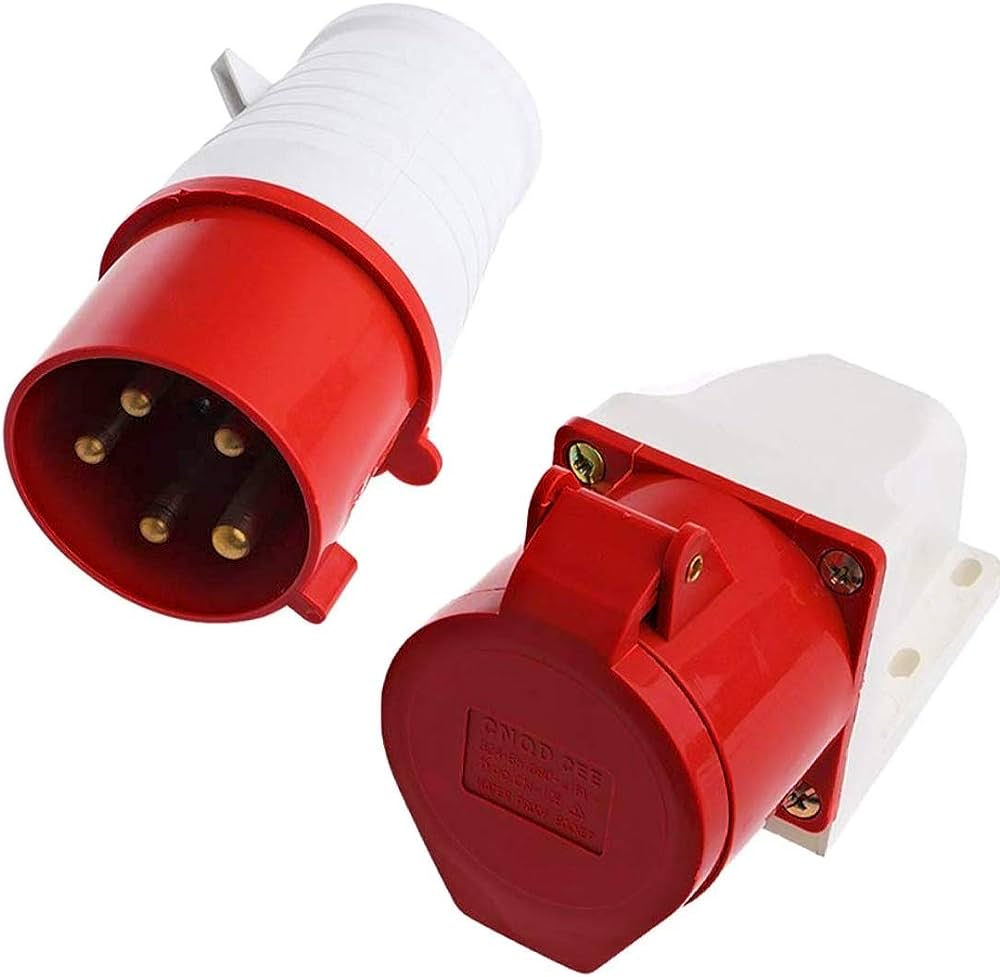 5 Pin Male/Female Plug & Socket