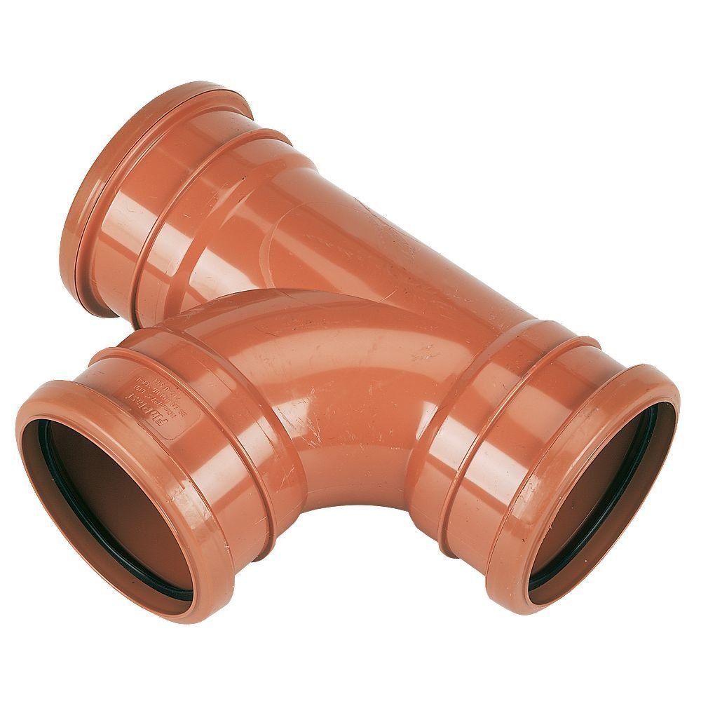 87.5° Triple Socket Tee Junction (For Drainage Pipe)