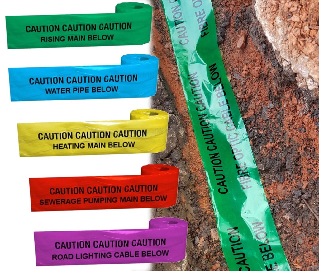 Warning Tape for Under Ground Utilities
